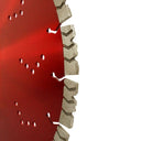 24" Supreme Arrow Turbo Segmented Diamond Saw Blade, Concrete Cutoff Disc for Gas Cut-Off & Masonry Saws