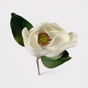 6 Pcs 32" Real Touch Magnolia Stem, Artificial Magnolia Flower Silk Floral Stem for Vase Arrangements, Wedding Décor & Home Decoration