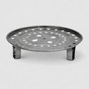 10-1/2" Stainless Steel Steamer Rack – Cooking Steam Rack Stand Holder Tray for Pots, Pressure Cookers & Instant Pot