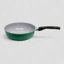 11" Ceramic Nonstick Wok Pan – Ceramic Coated Interior & Exterior, PFOA-Free, Korean Made Cooking Pan for Stir Fry & Everyday Meals