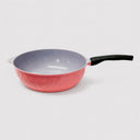 13.5" Ceramic Nonstick Wok Pan – Ceramic Coated Interior & Exterior, PFOA-Free, Korean Made Cooking Pan for Stir Fry & Everyday Meals