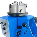 120-250 LBS 8" Hollow Chuck Welding Positioner Turn Rotary Table Tilt 0-90