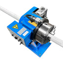 120-250 LBS 8" Hollow Chuck Welding Positioner Turn Rotary Table Tilt 0-90