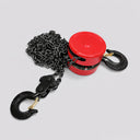 4000 Lbs 2 Ton Chain Hoist Block, Manual Pulley Lift Winch with Heavy Duty Steel Chain for Garage, Warehouse & Construction Lifting