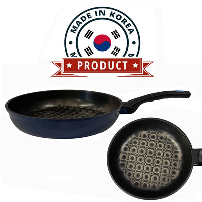 Nonstick 3D Diamond Coating  Wok Frying Pan Cookware 12'' (30cm)-MADE IN KOREA