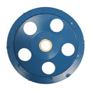 5” Concrete PCD Grinding Cup Wheel – 12 Segment Coating Removal Disc, 7/8”–5/8” Arbor for Epoxy, Glue & Paint