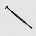 Black Oxide T316 Stainless Steel Hand Swage Drop Pin Lifeline Stud Body Turnbuckle for 3/16" Cable