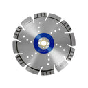 7” Metallic Blue All Cut Pro Diamond Saw Blade – 10mm Rim Cutting Disc, DM 7/8”–5/8” Arbor for Concrete, Brick & Masonry
