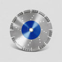 9” Metallic Blue All Cut Pro Diamond Saw Blade – 10mm Rim Cutting Disc, DM 7/8”–5/8” Arbor for Concrete, Brick & Masonry