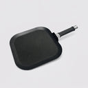 11" x 11" Square Nonstick Griddle Pan, Flat Grill Frying Pan with Durable Nonstick Coating for Pancakes, Eggs & Grilling