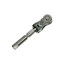10 Pcs Marine Boat Stainless Steel Swageless Toggle For 3/16''Cable Wire Railing Jaw