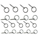 Marine T316 Stainless Steel Ring Nail Link Connector, Welded Ring Hardware for Yacht, Sailing, Boat, Dock, Rope, Chain, and Rigging