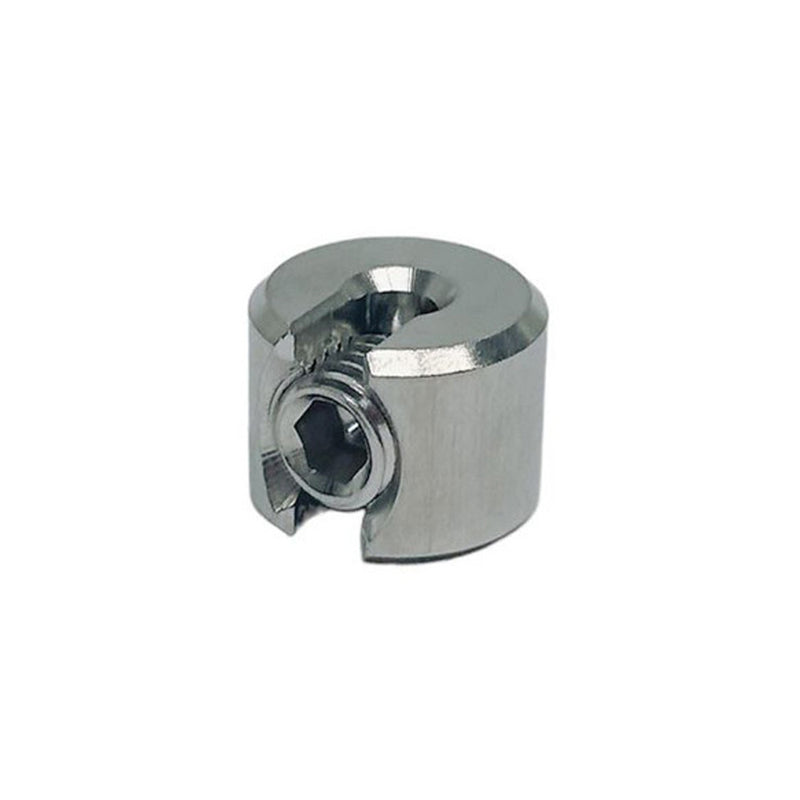 Marine Single Piece 1/8" Cable Clamp Railing Rope Wire Stainless Steel T316