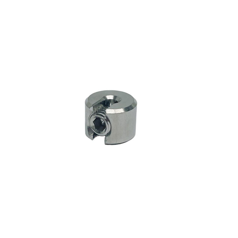 Marine Single Piece 1/8" Cable Clamp Railing Rope Wire Stainless Steel 10 Pcs
