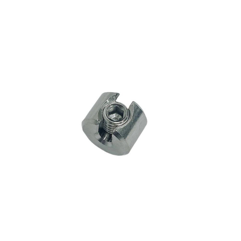 Marine Single Piece 3/16" Cable Clamp Railing Rope Wire Stainless Steel T316