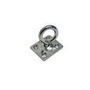 Boat Deck Stainless Steel 1/4" Square Pad Swivel Eye Rigging Lift Marine Grade