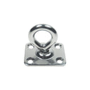 Boat Deck Stainless Steel 1/4" Square Pad Swivel Eye Rigging Lift Marine Grade