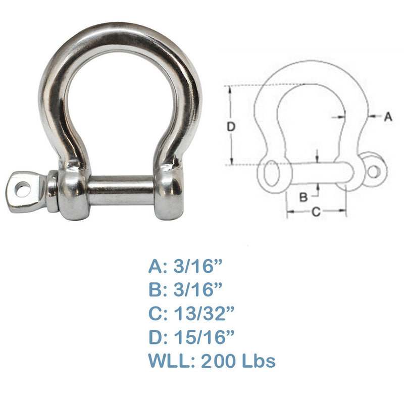 5 PC 3/16&
