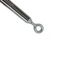 Marine Grade Stainless Steel Jaw Eye 5/8" x 8-1/2" Turnbuckles for Cable Rope