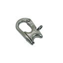 Marine Boat 2-1/2" Rope Sheet Snap Shackle Rope 1500 Lb WLL Stainless Steel 4 Pc