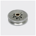 Marine T304 Stainless Steel Brass Bushing 4" Sheave Wire Rope Pulley For 1/4" Rope