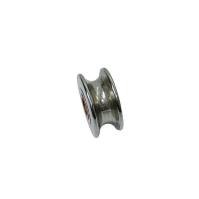 Marine 1-1/4" Sheave Wire Pulley Brass Bushing 5/16" Rope Stainless Steel 4 Pcs