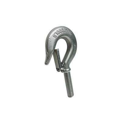 Marine 1/2" Threaded Shank Hook Drop Forged Hook 1000Lb WLL Stainless Steel 4Pcs