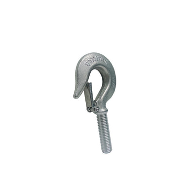 Marine 5/8" Threaded Shank Hook Drop Forged Hook 1,500 Lb WLL Stainless Steel