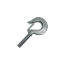 Marine 5/8" Threaded Shank Hook Drop Forged Hook 1,500 Lb WLL Stainless Steel