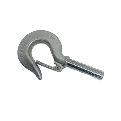 Marine 5/8" Threaded Shank Hook Drop Forged Hook 1500Lb WLL Stainless Steel 4Pcs