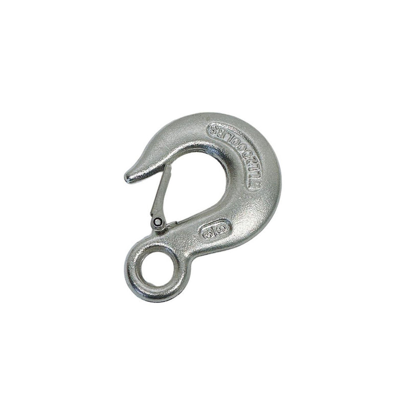 Marine Boat 1/4" Eye Slip Hook WLL 1,000 Lb Drop Forged Stainless Steel T316