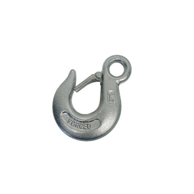 Marine Boat 1/4" Eye Slip Hook WLL 1,000 Lb Drop Forged Stainless Steel 4 Pcs
