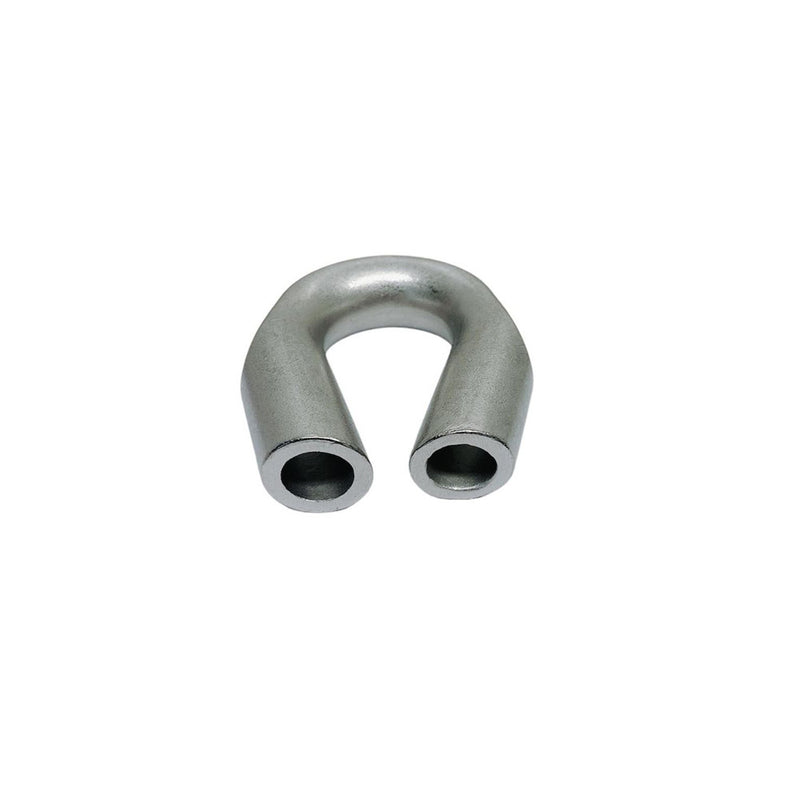 1-1/4" Marine Wire Rope Thimble Captive Tube Thimble Stainless Steel T316