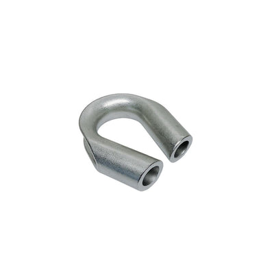 1-1/4" Marine Wire Rope Thimble Captive Tube Thimble Stainless Steel T316