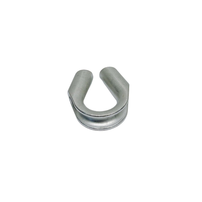 1-1/4" Marine Wire Rope Thimble Captive Tube Thimble Stainless Steel T316
