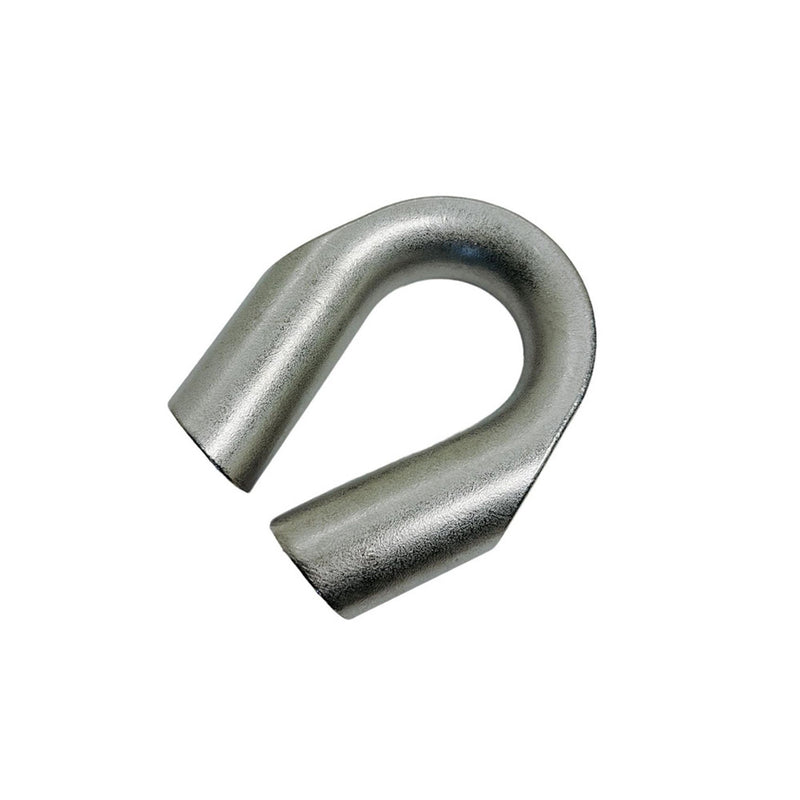 1-1/4" Marine Wire Rope Thimble Captive Tube Thimble Stainless Steel T316