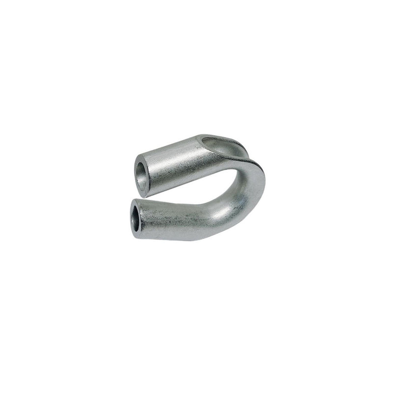 1-1/4" Marine Wire Rope Thimble Captive Tube Thimble Stainless Steel T316