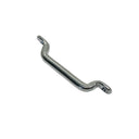 Marine T304 Stainless Steel Long Pad Eye, Cable Rigging Plate for Yacht, Boat, Dock, Deck, and Wire Rope Systems - PACK 10