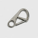 Marine T316 Stainless Steel Double Lock Safety Hook 850 Lbs WLL For Sailing Yacht