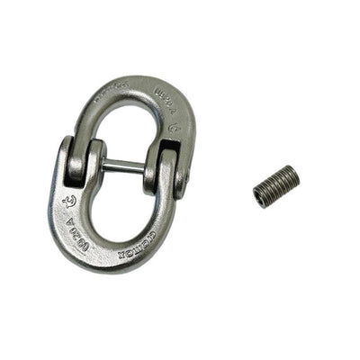Stainless Steel T318LN 5/16" Hammerlock Coupling Link Connecting 3410Lb WLL 4Pcs