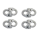 Stainless Steel 5/16" Marine Hammerlock Coupling Link Connecting 2700Lb WLL 4Pcs