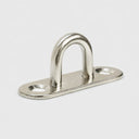 Marine T316 Stainless Steel 5/16" Oblong Pad Eye Formed Welded Eye Pad