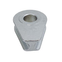 Marine T316 Stainless Steel Solid Wire Rope Thimble, Precision Cast Solid Thimble for Cable, Rigging, Boat, and Dock Hardware