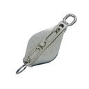 Swivel Eye Block 3" Sheave 5/8" Rope 1,450 Lbs WLL Stainless Steel T304