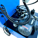 2-Speed Semi-Automatic Hydraulic 4HP 12.5" Cold Cut Saw, Swivel Circular Coldsaw Metal Cutting, 220v 3 PHASE