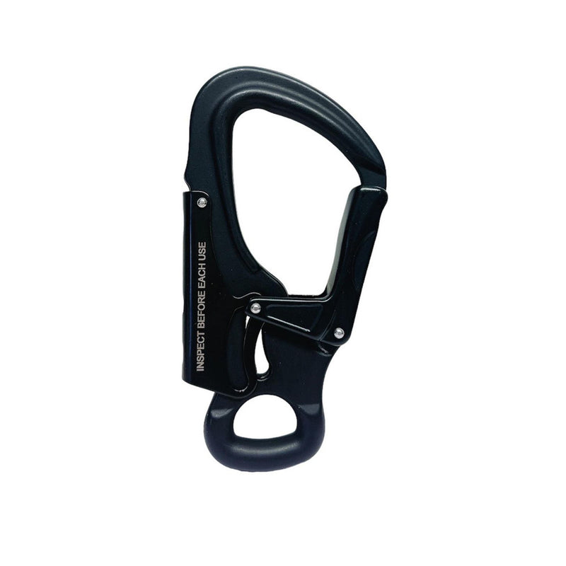 Snap Auto Locking Carabiner 32KN Aluminum Alloy Rock Climbing Carabiner D Shaped