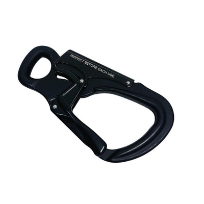 Snap Auto Locking Carabiner 32KN Aluminum Alloy Rock Climbing Carabiner D Shaped