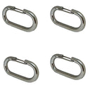 Marine 3/16" Bit Snap Rigging Lift Link Clip Rig Snap Stainless Steel T316 4 Pcs
