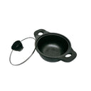 7" (18cm) Nonstick Saucepan with Lid, Heavy Gauge Marble Coating Sauce Pot, Venice Soup Pot & Stockpot for Everyday Cooking