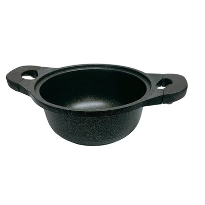 Nonstick Saucepan with Lid 7" (18cm), Marble Coating Sauce Pot Soup Pot Stockpot